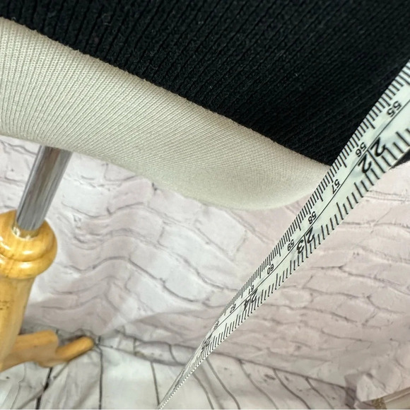 talbots petites beaded pearls crew neck sweater large holiday glam - Picture 4 of 8